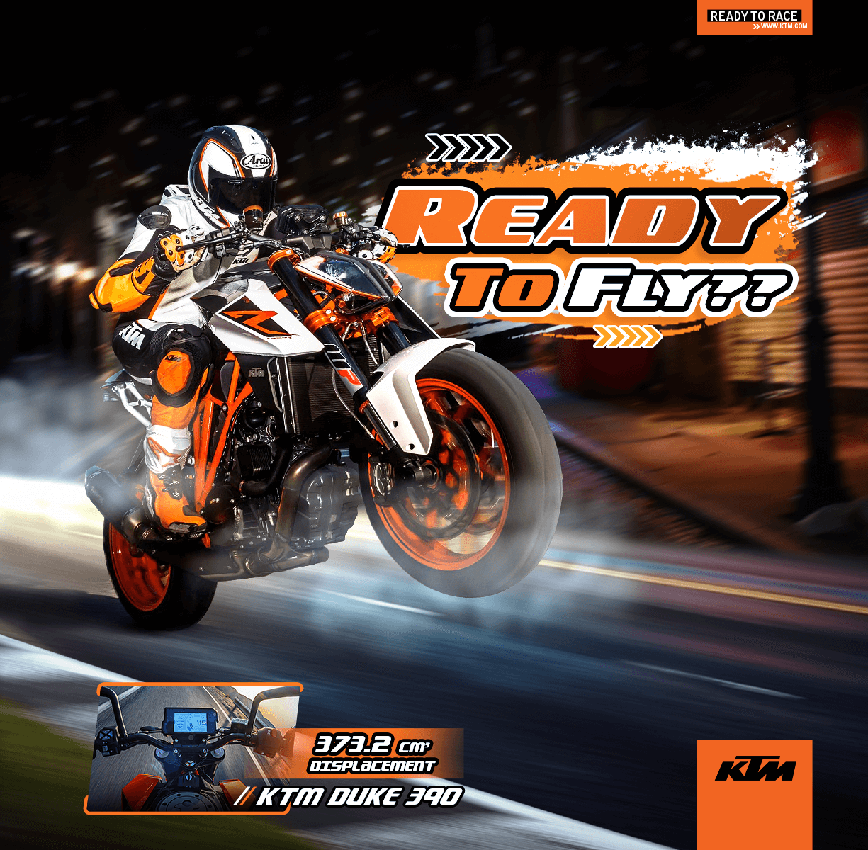 KTM Duke 390 Creative - 1