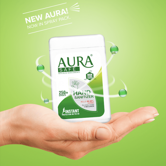 Aura Sachet Sanitizer - brand LogiQ